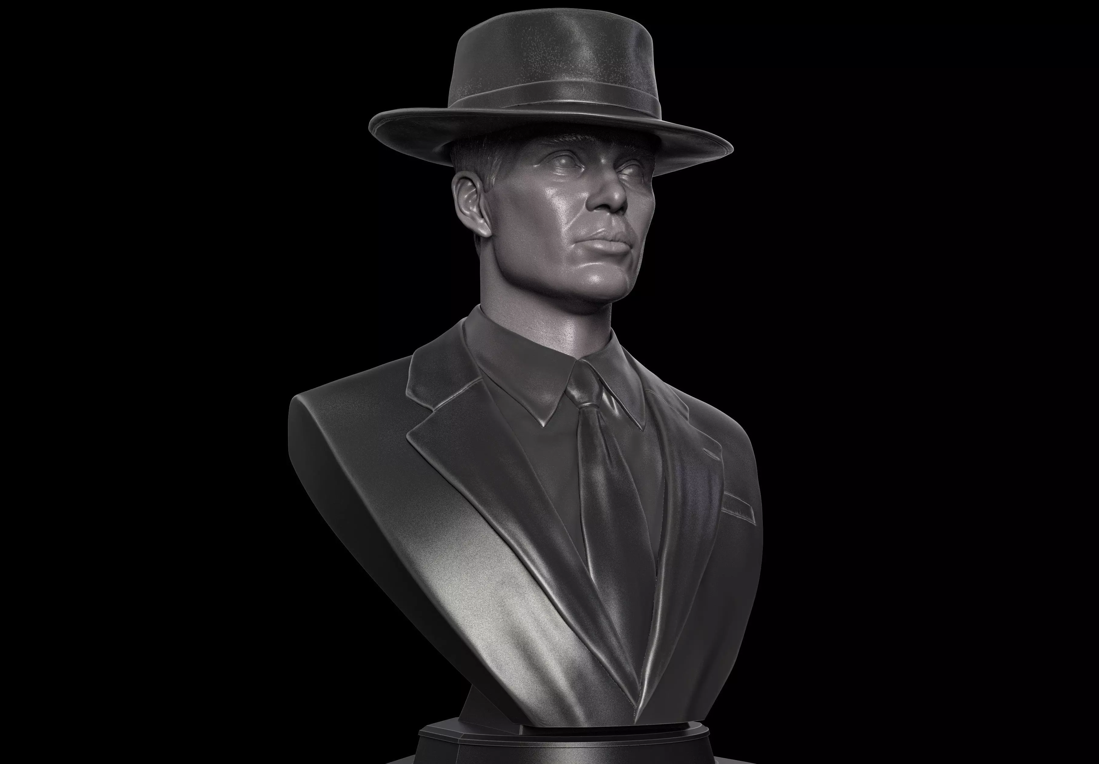 OPPENHEIMER- Cillian Murphy Bust 3D print model_0