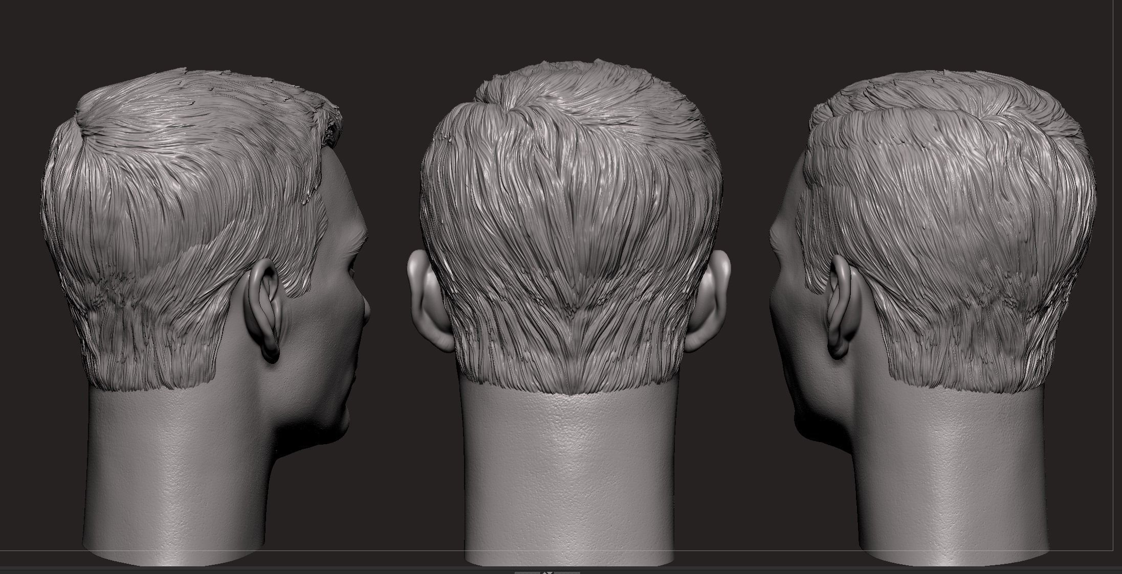 OPPENHEIMER- Cillian Murphy Bust 3D print model_16
