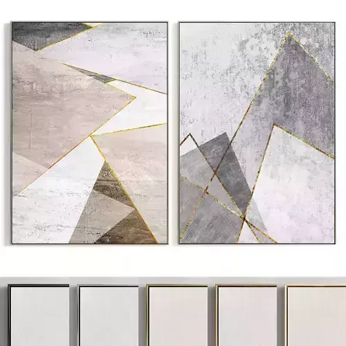 Plaster Two Photo Frame 388