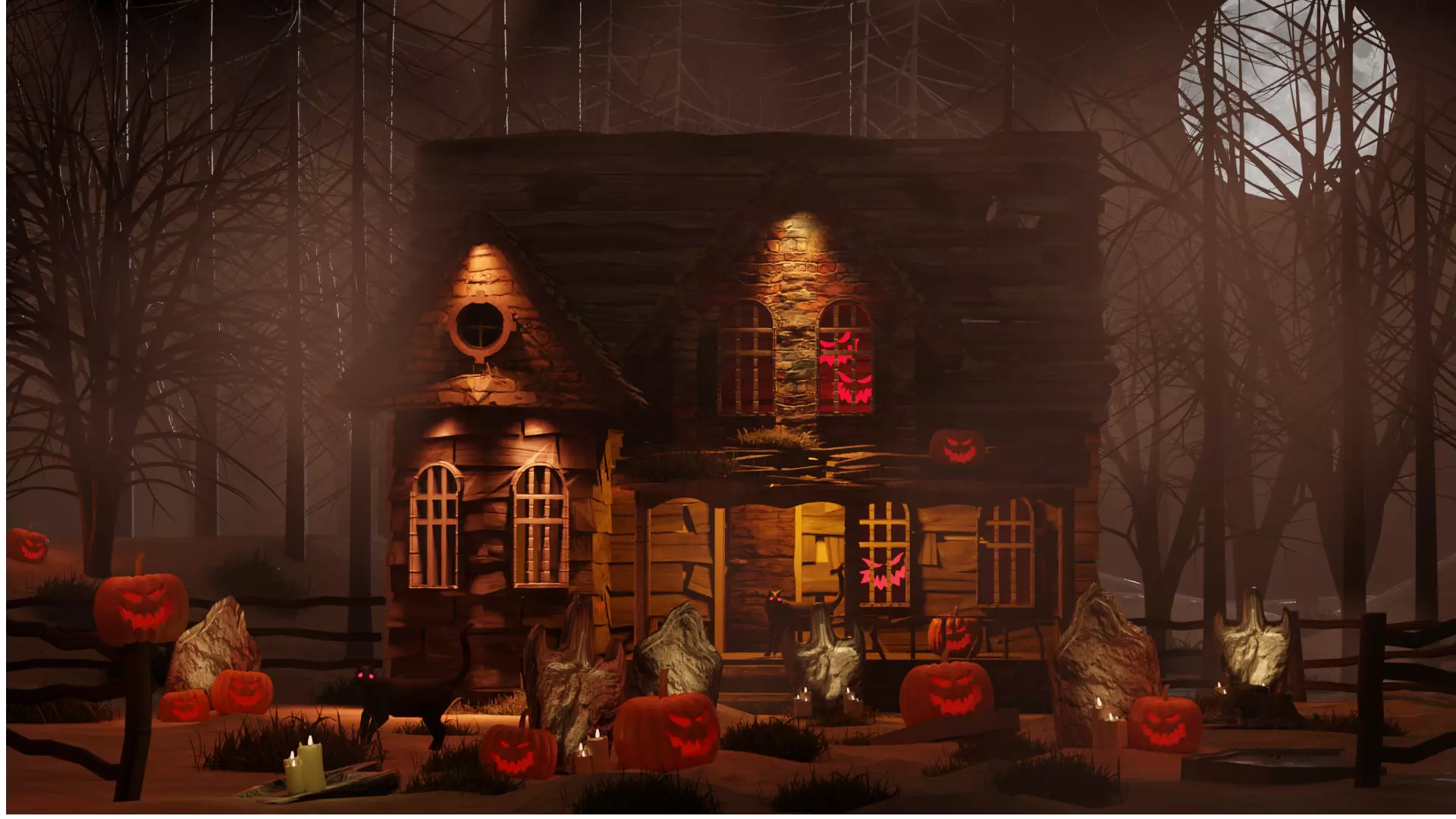 Haunted House 3D model