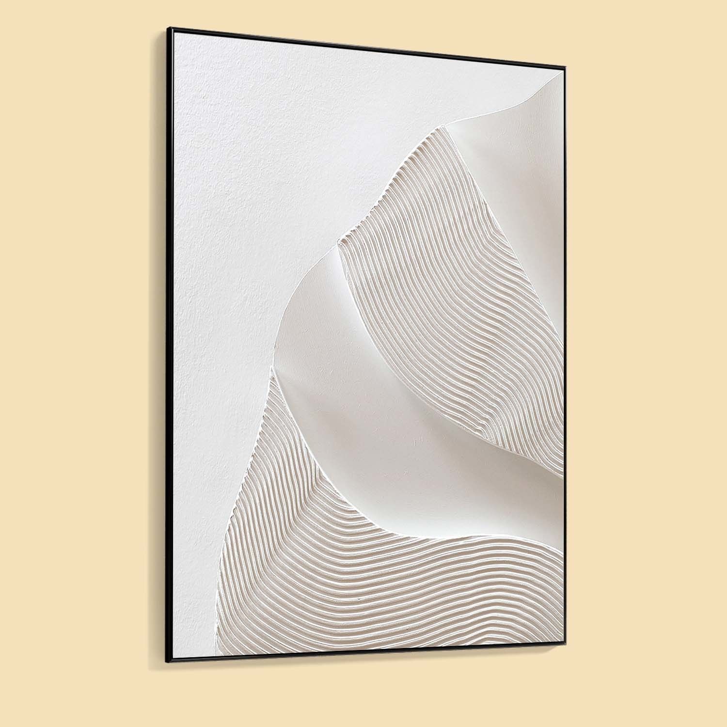 Plaster Two Photo Frame 392 Low-poly 3D model_2