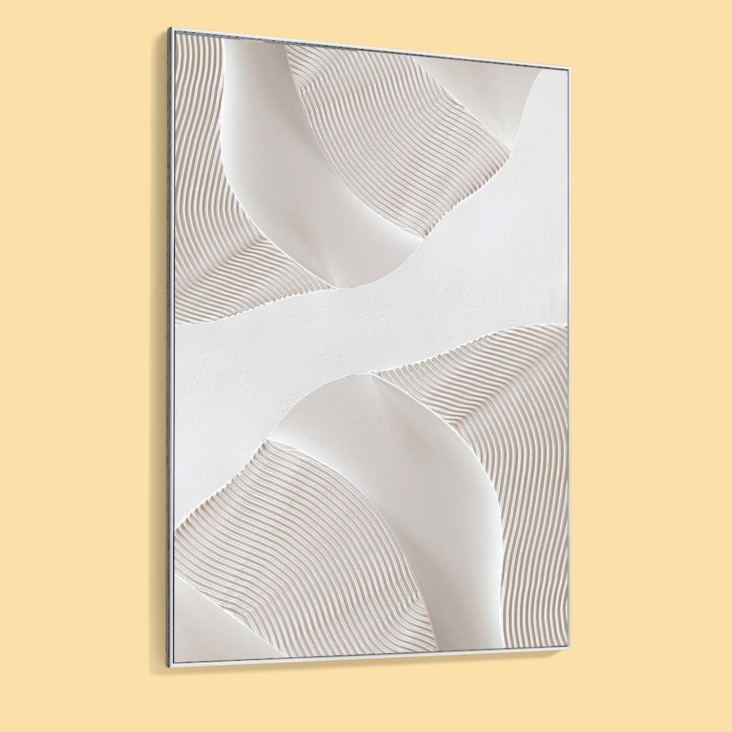 Plaster Two Photo Frame 392 Low-poly 3D model_10