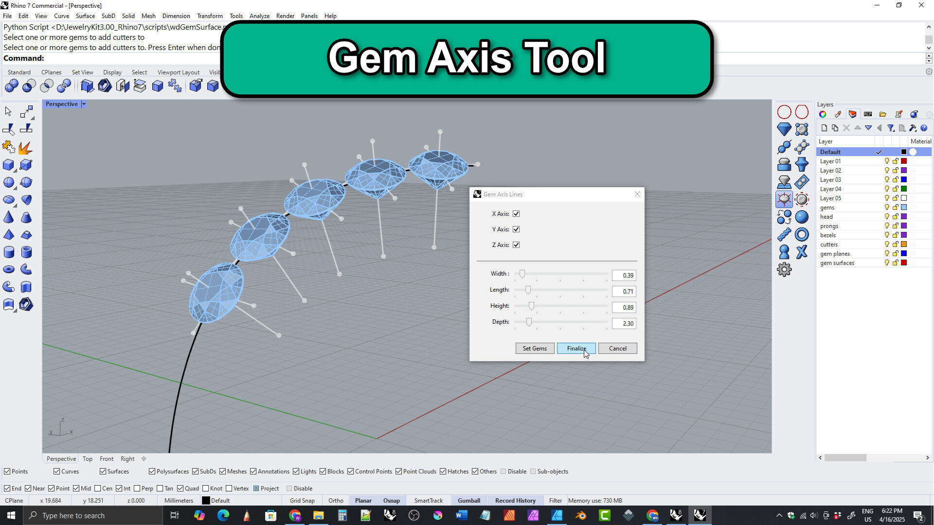 Jewelry Kit for Rhino 3D model_22