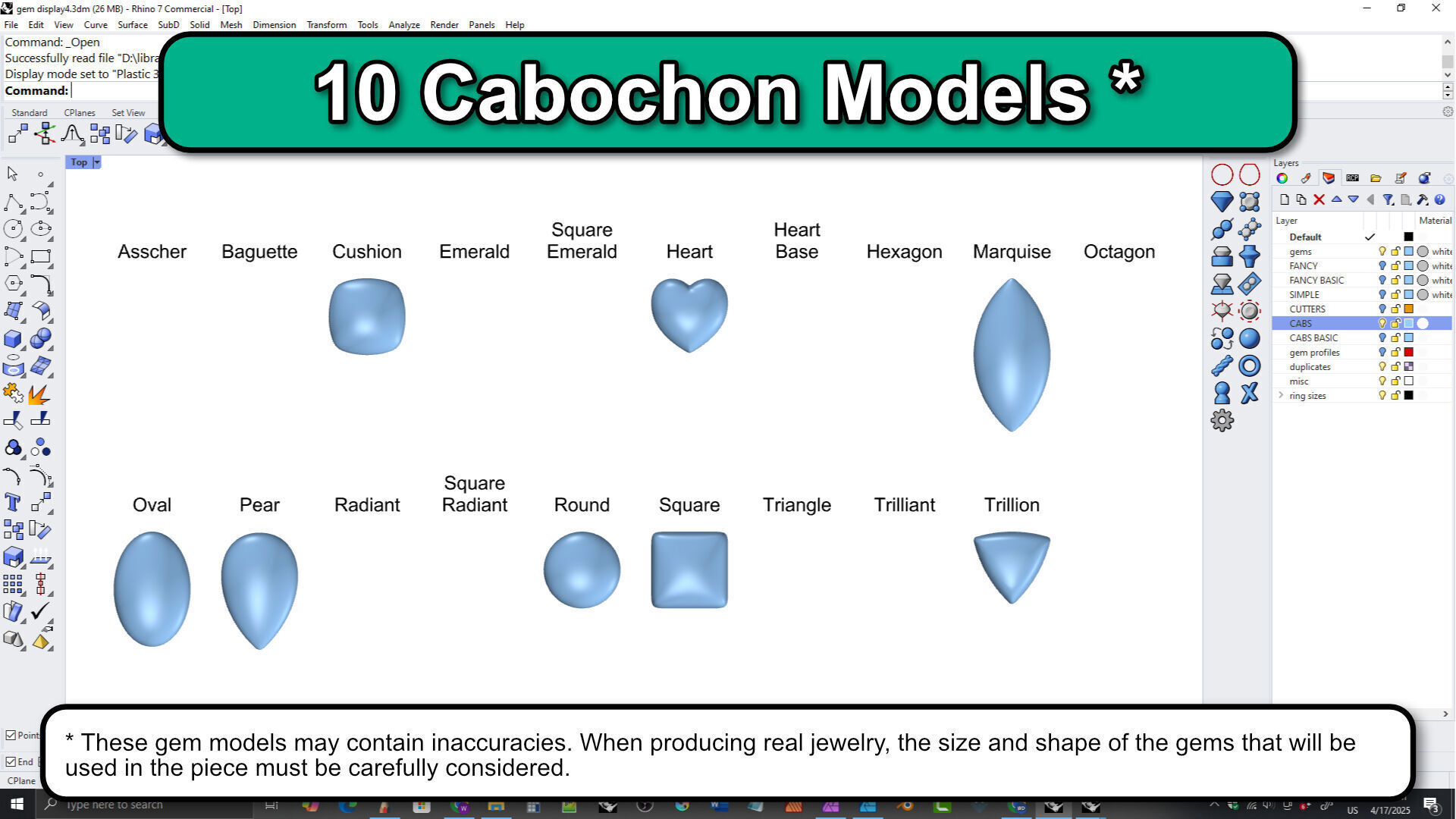 Jewelry Kit for Rhino 3D model_33