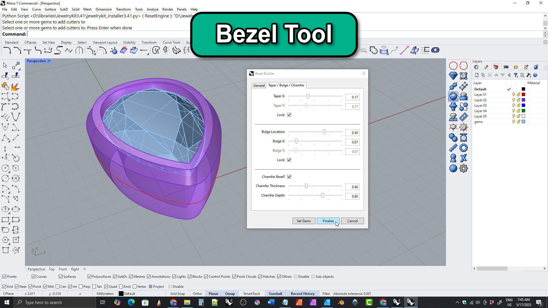 Jewelry Kit for Rhino 3D model_9