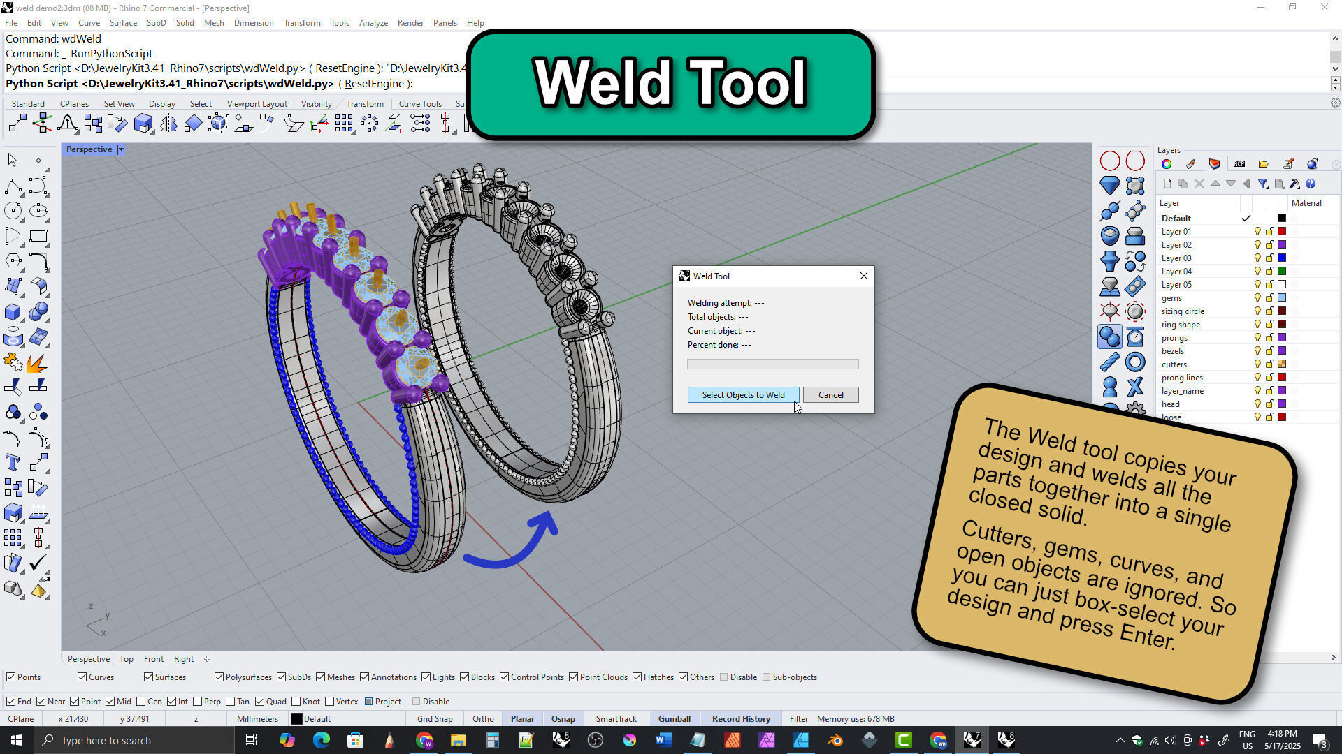 Jewelry Kit for Rhino 3D model_16