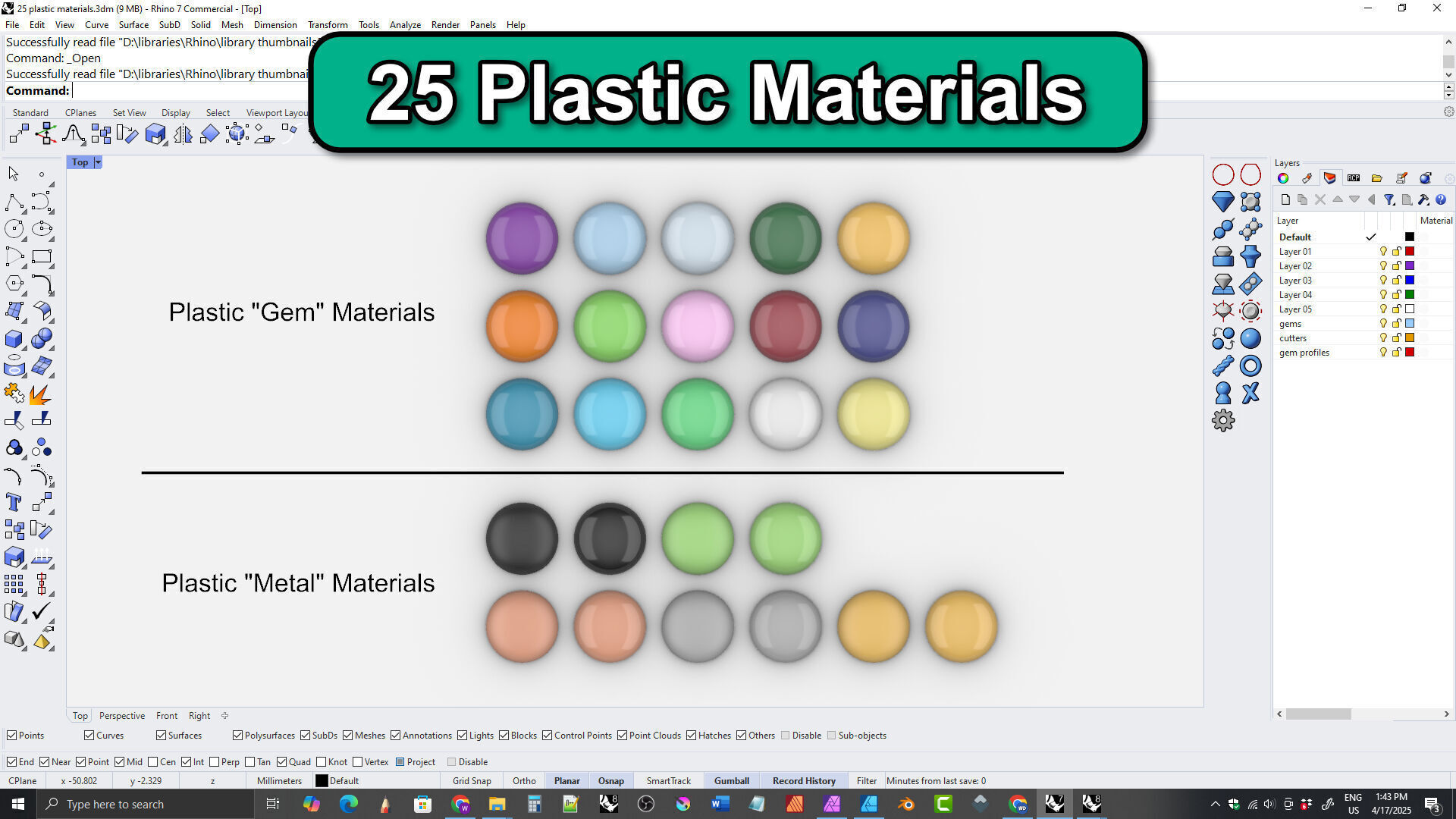 Jewelry Kit for Rhino 3D model_42