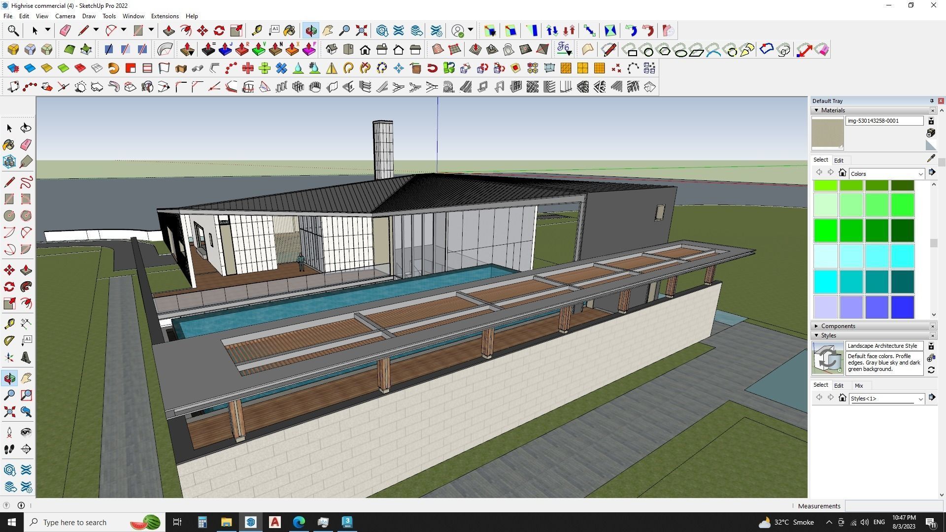 A Virtual Voyage in Contemporary Art - Museum 3D Model 3D model_9