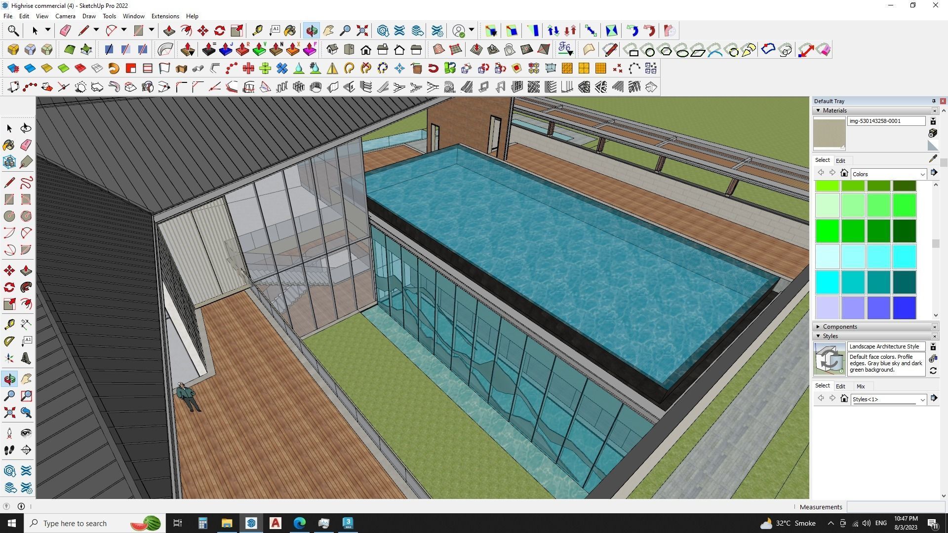 A Virtual Voyage in Contemporary Art - Museum 3D Model 3D model_6