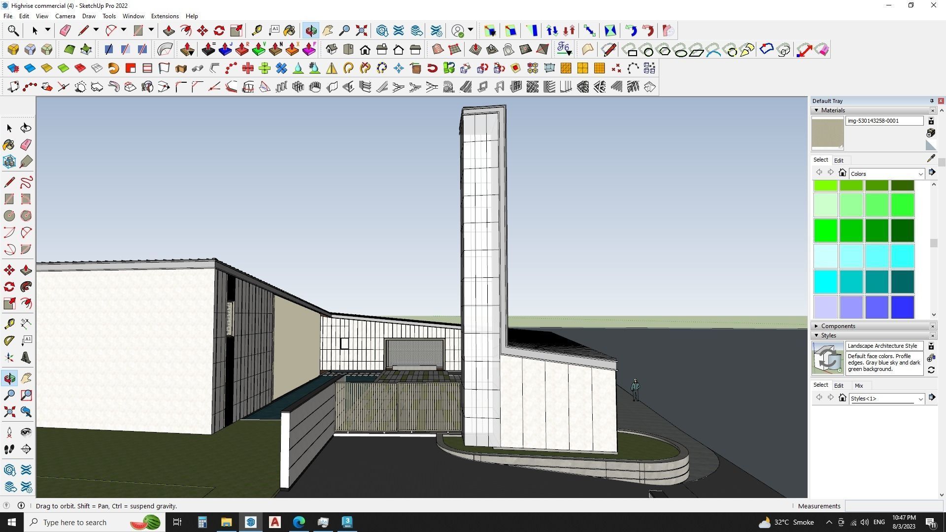 A Virtual Voyage in Contemporary Art - Museum 3D Model 3D model_4