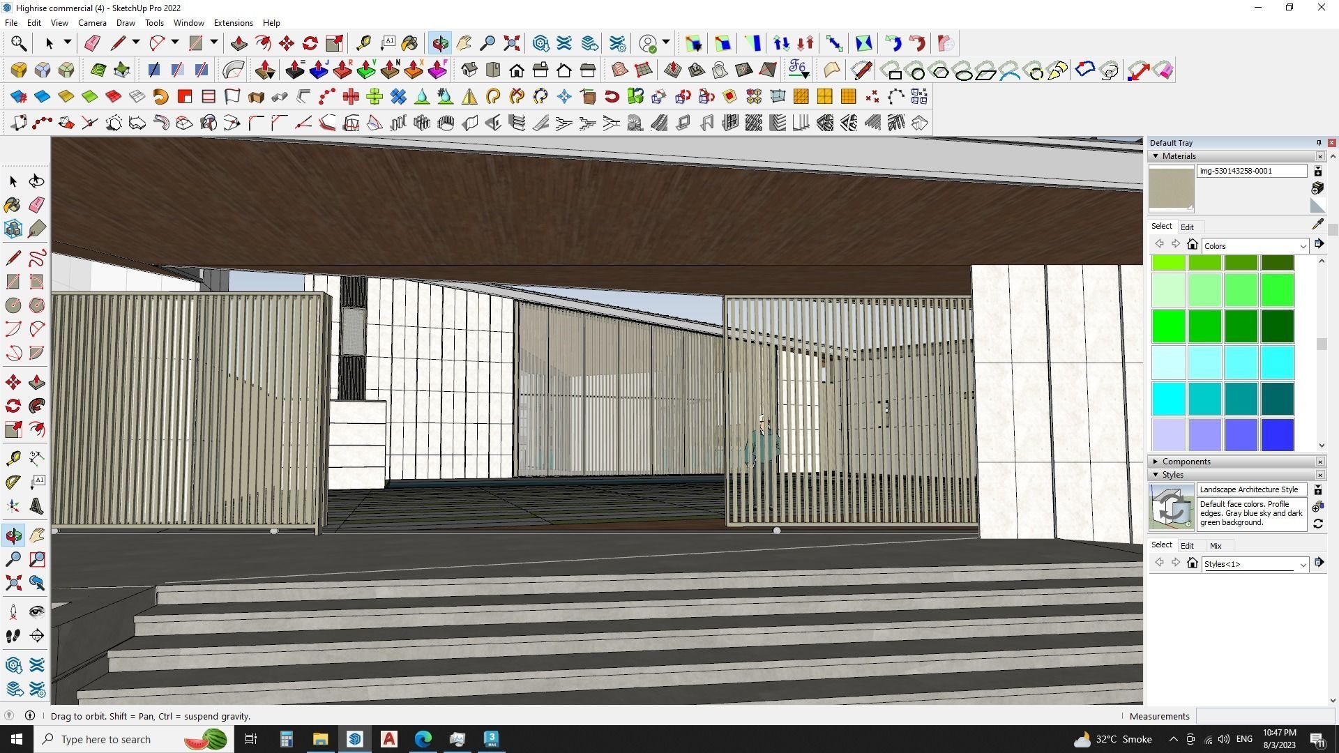 A Virtual Voyage in Contemporary Art - Museum 3D Model 3D model_5