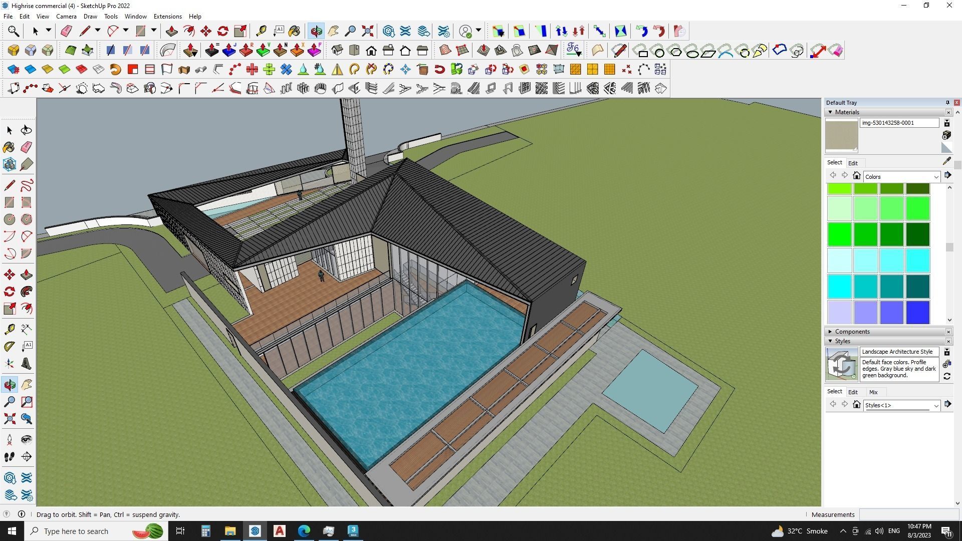 A Virtual Voyage in Contemporary Art - Museum 3D Model 3D model_7
