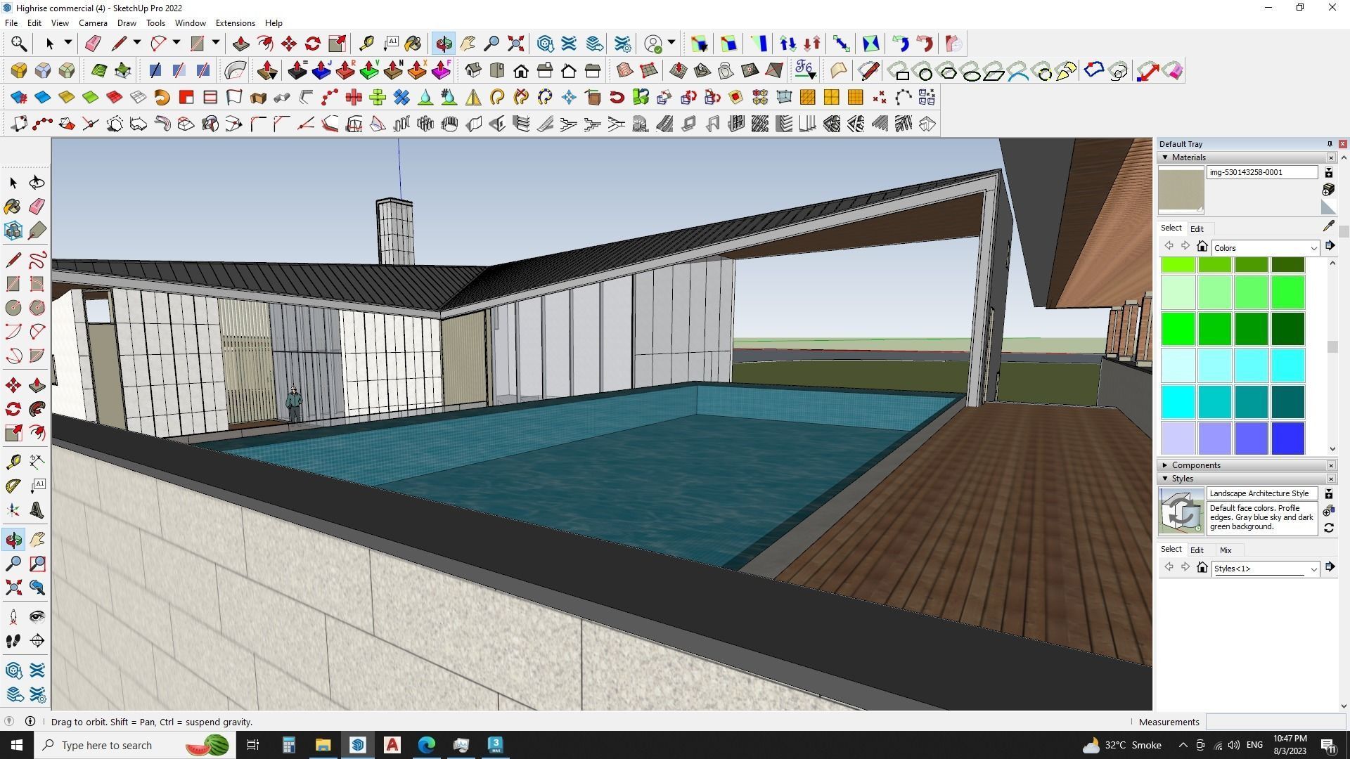 A Virtual Voyage in Contemporary Art - Museum 3D Model 3D model_8
