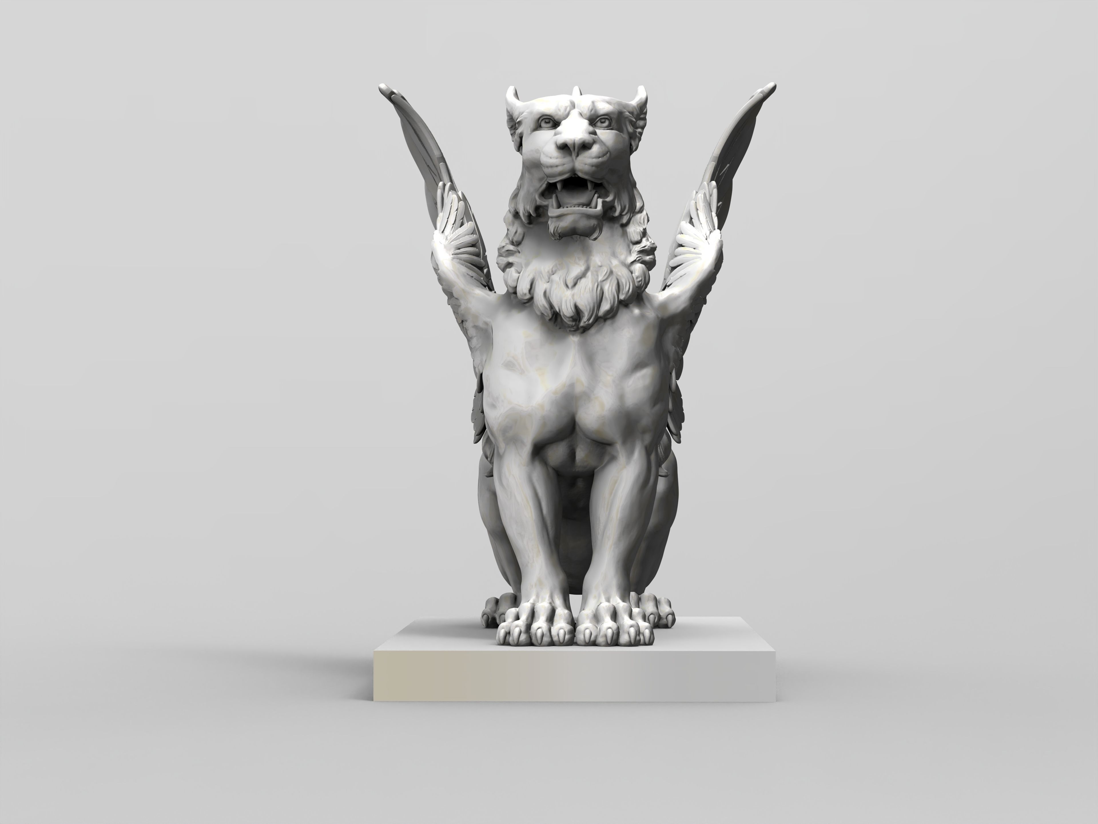 Griffin for 3d print 3D print model_2
