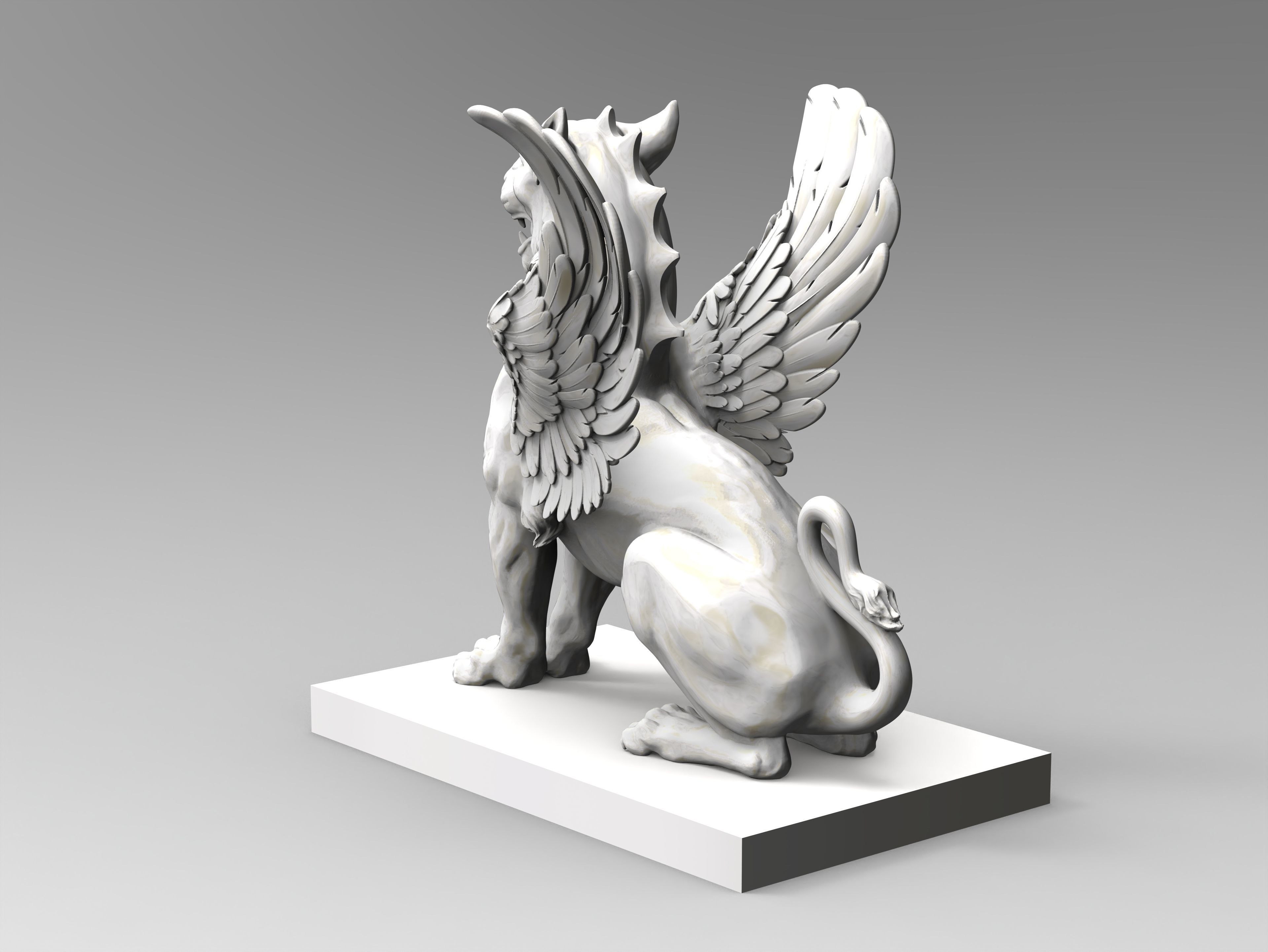 Griffin for 3d print 3D print model_4