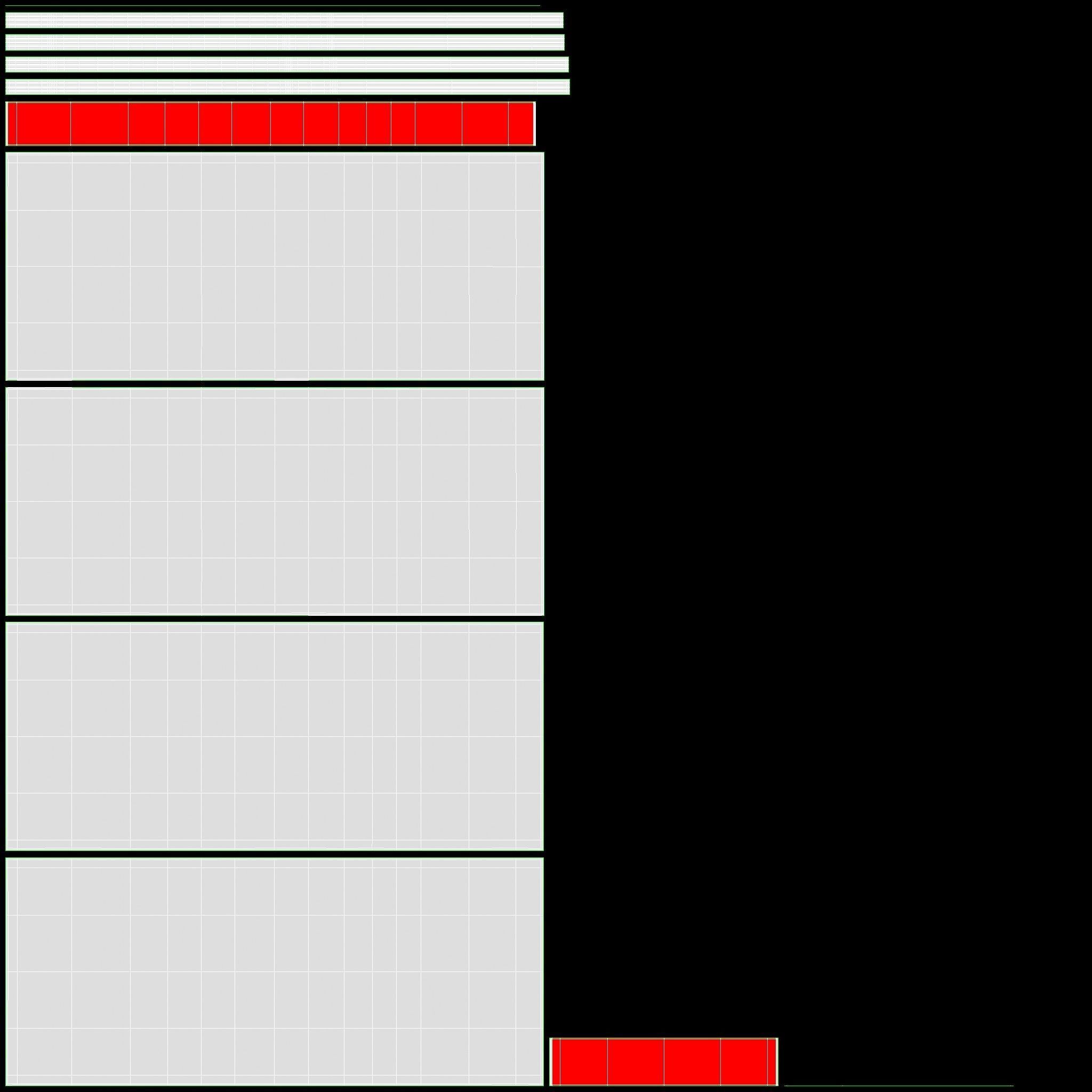 American dollar bundles tied with rubbers 3D model_7