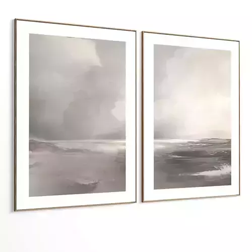 Plaster Two Photo Frame 394