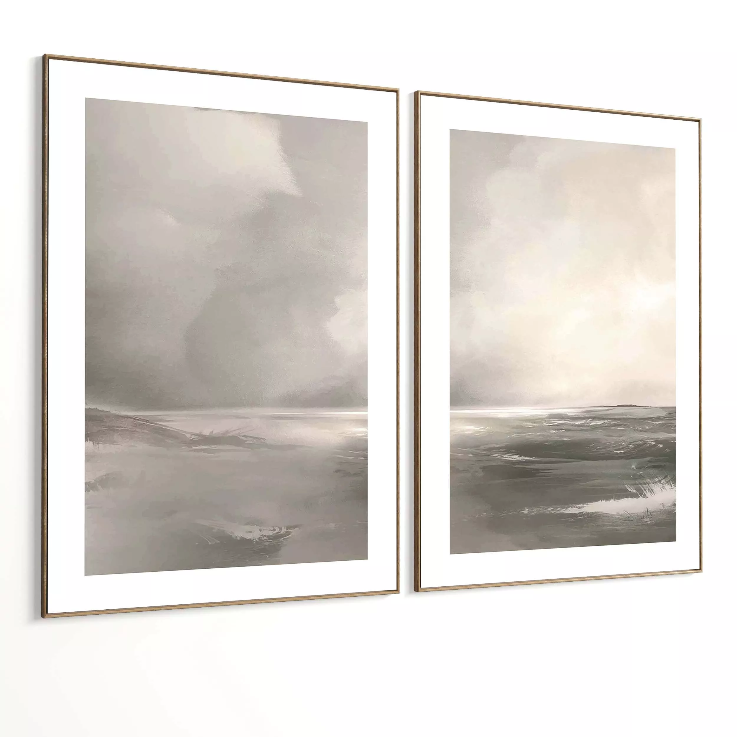 Plaster Two Photo Frame 394 Low-poly 3D model