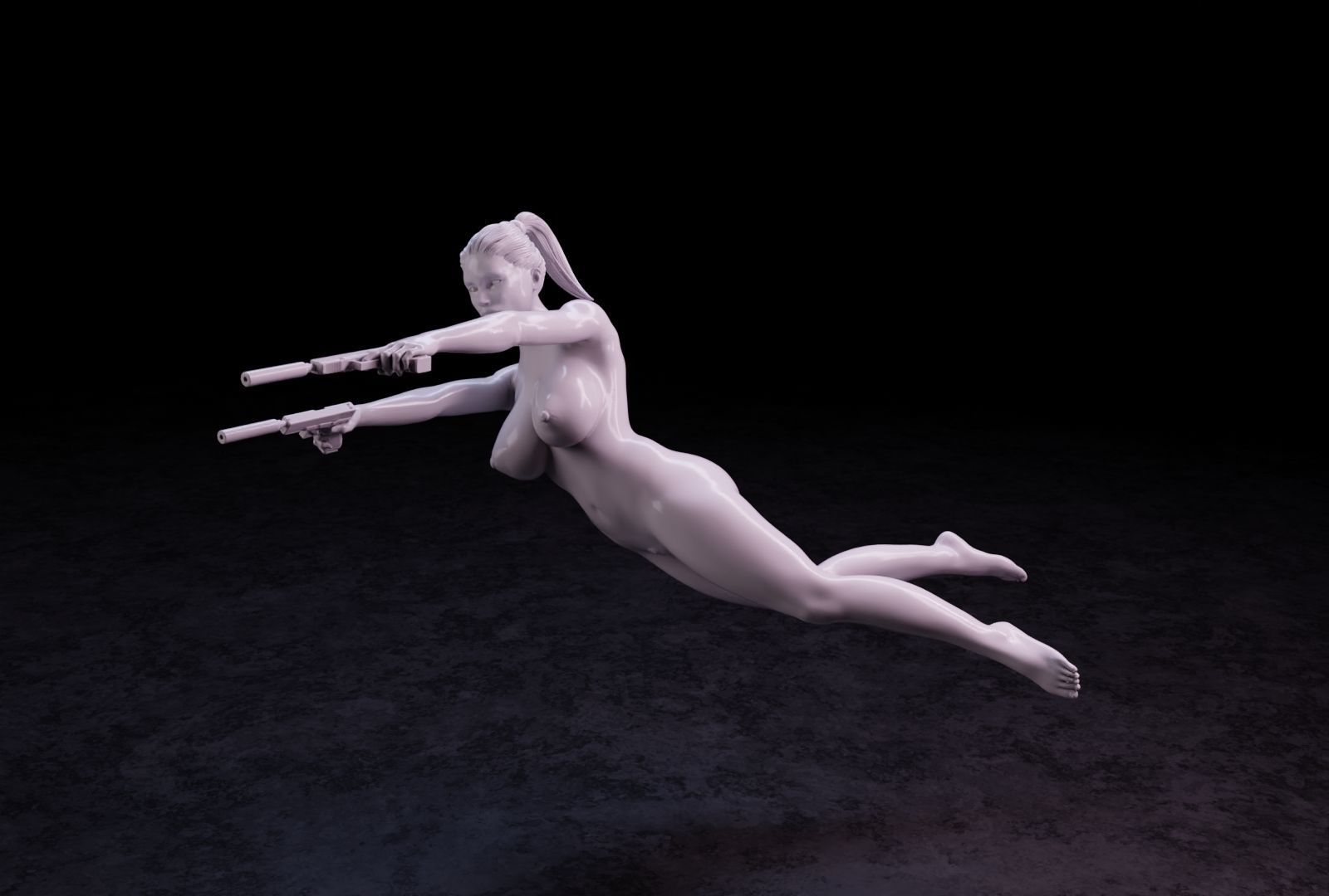 Sexy girl 135 3D print model_3