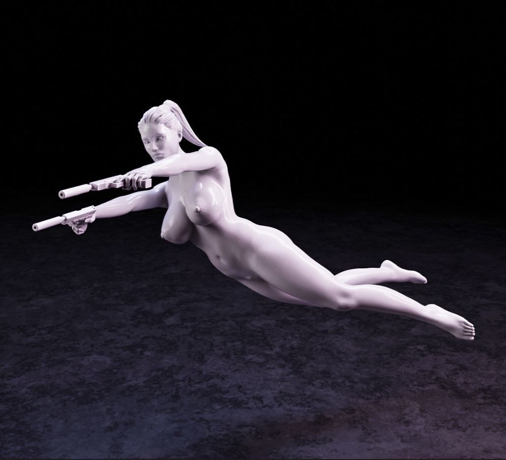 Sexy girl 135 3D print model_1