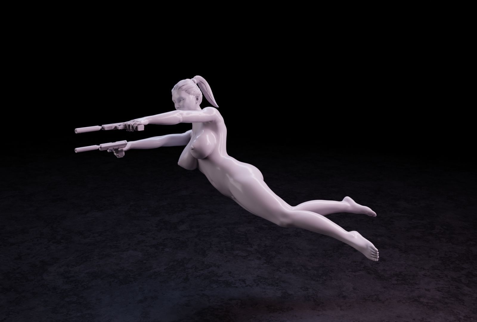 Sexy girl 135 3D print model_4