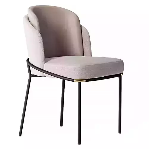 Minotti Fil Noir Dining Chair
