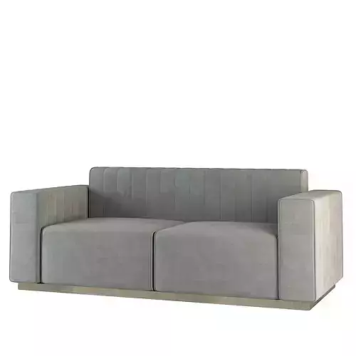 SOFA BARDI 2 Low-poly 3D model