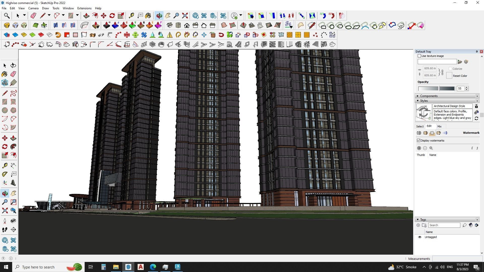 Exhibition Display Apartments 3D Model 3D model_9