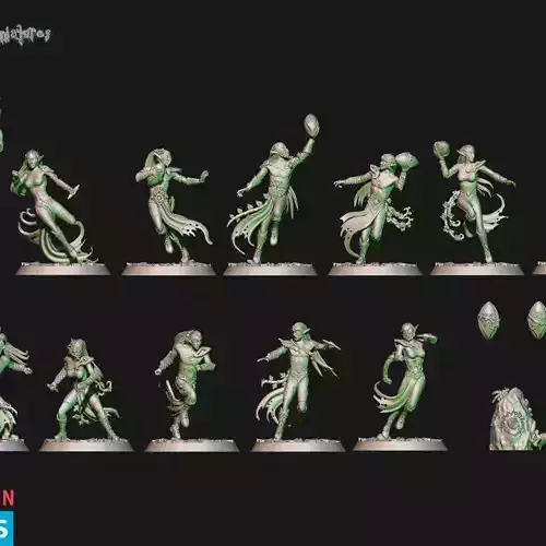 wood elves fantasy football team