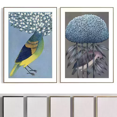 Plaster Two Photo Frame 401