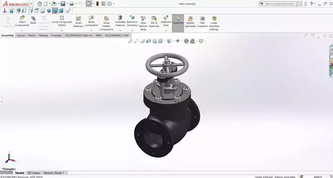 Valve Free 3D model