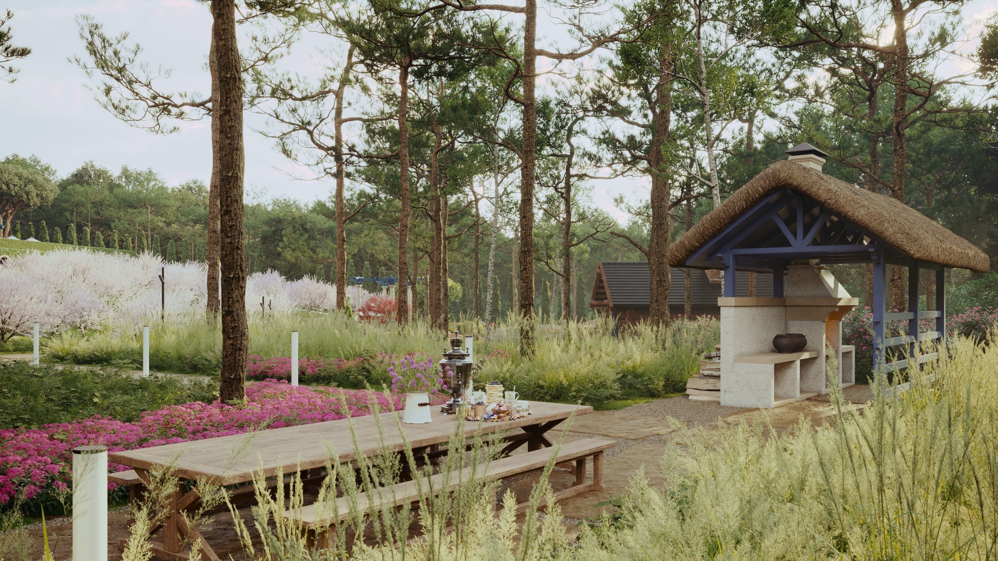 Exterior scene 3D model_7