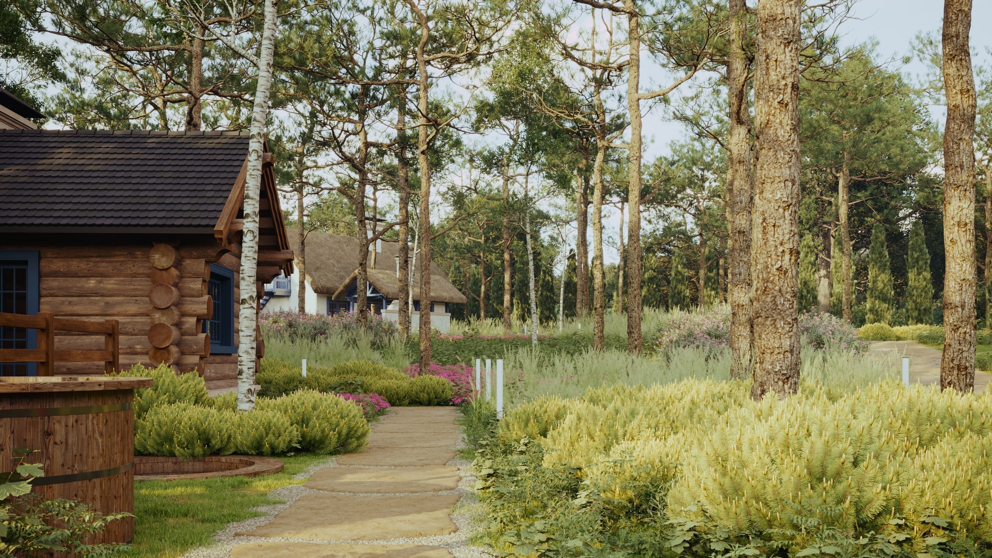 Exterior scene 3D model_22