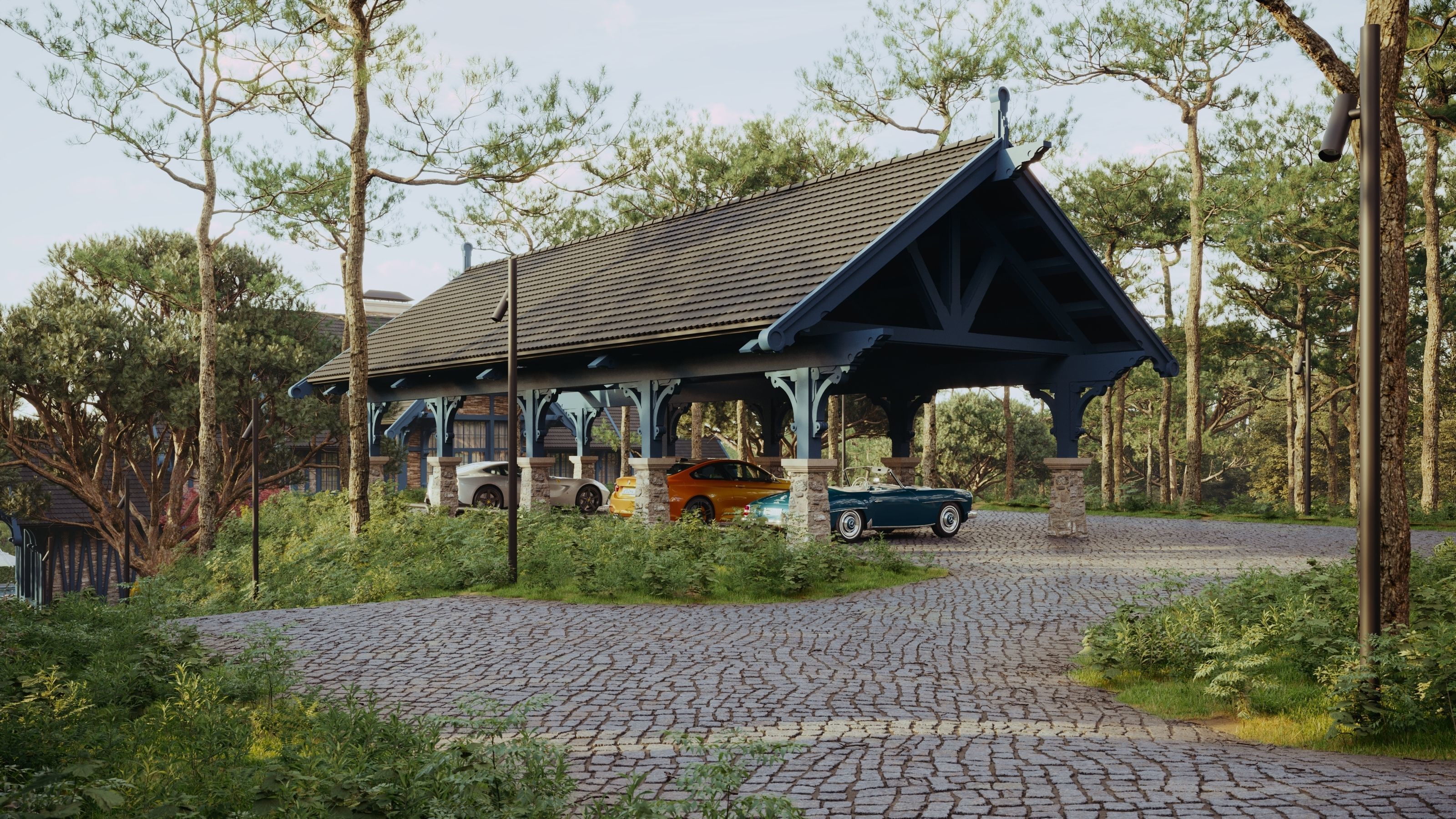 Exterior scene 3D model_11