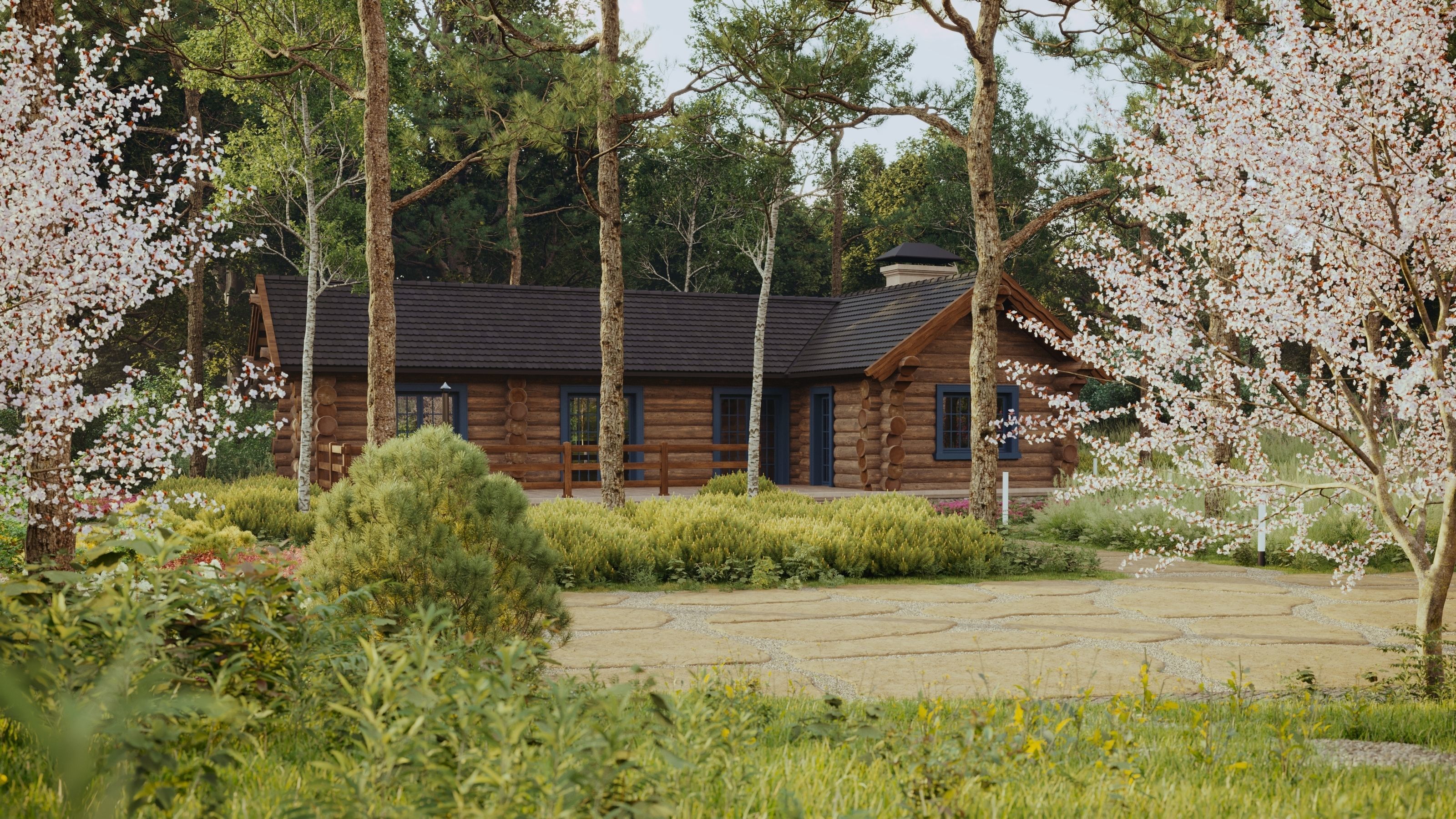 Exterior scene 3D model_14