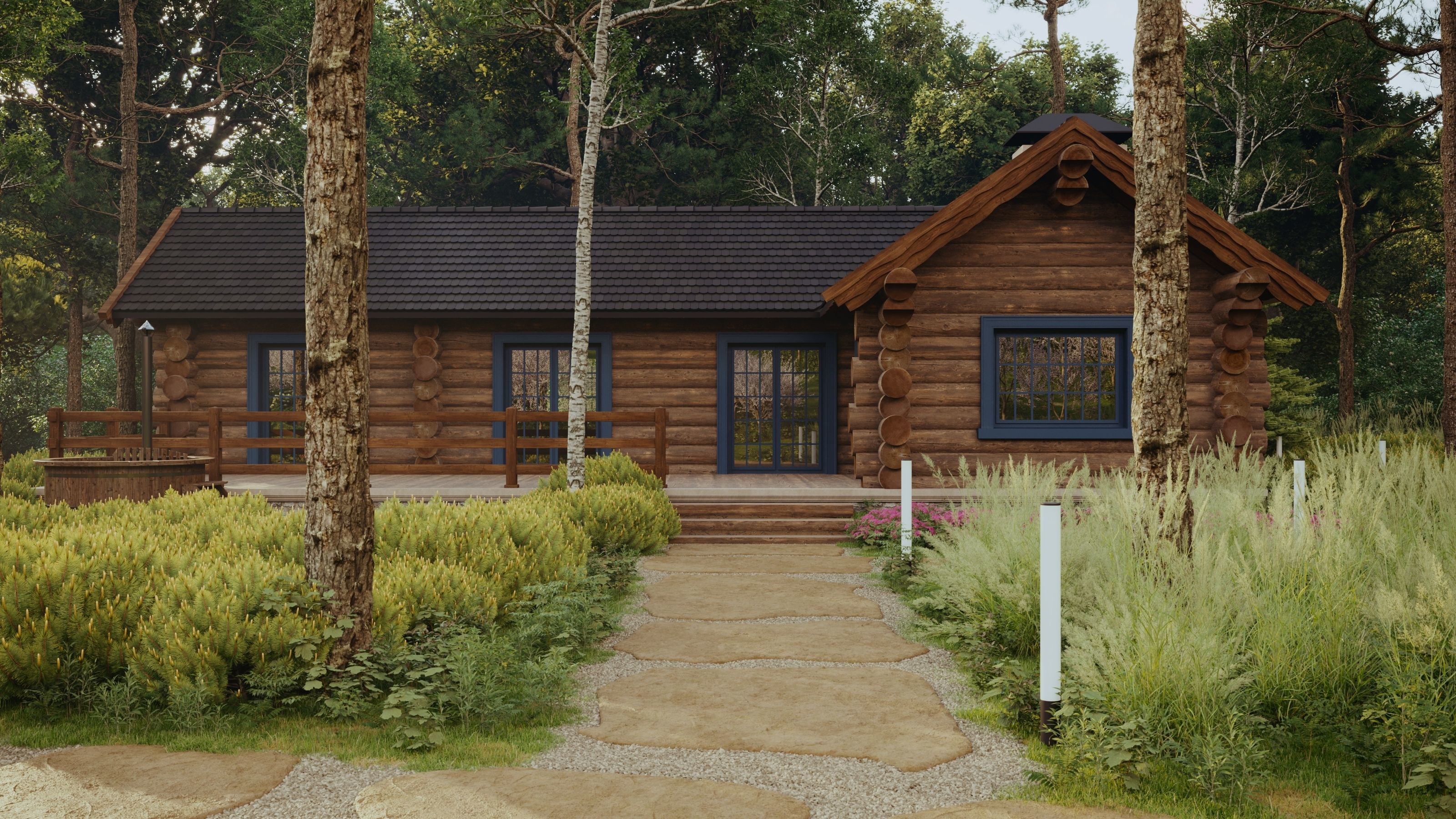 Exterior scene 3D model_21