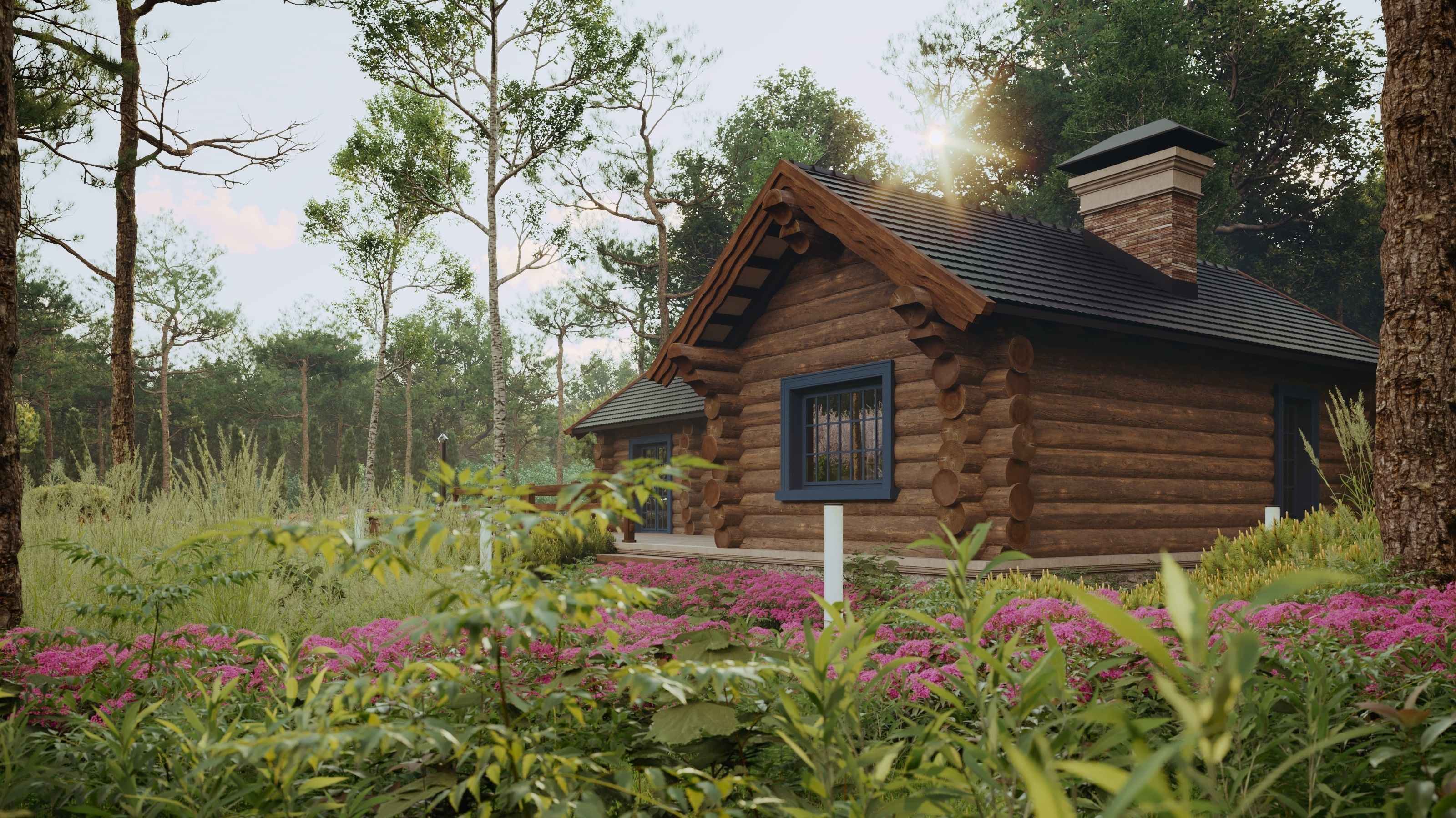 Exterior scene 3D model_20