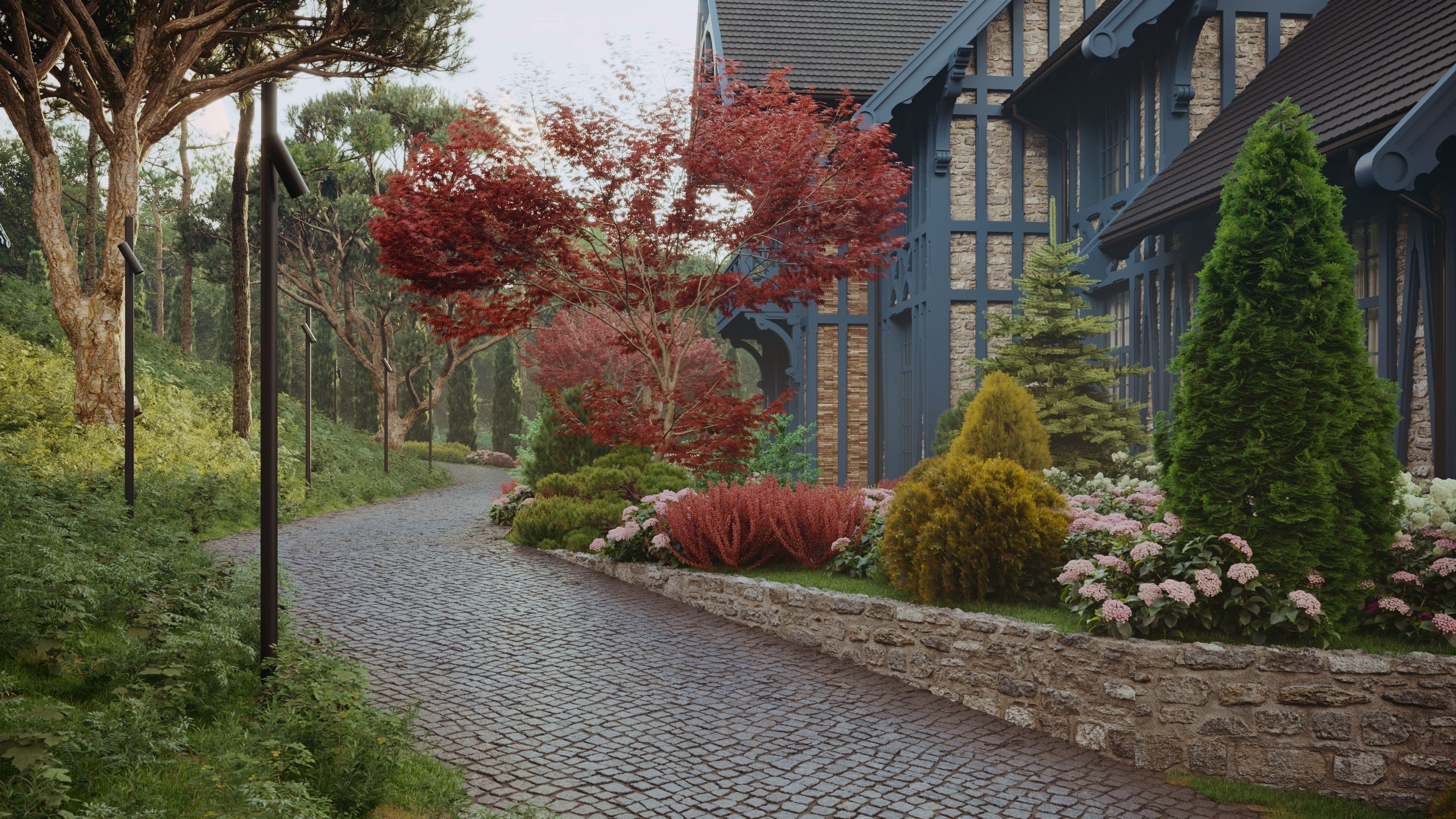 Exterior scene 3D model_3