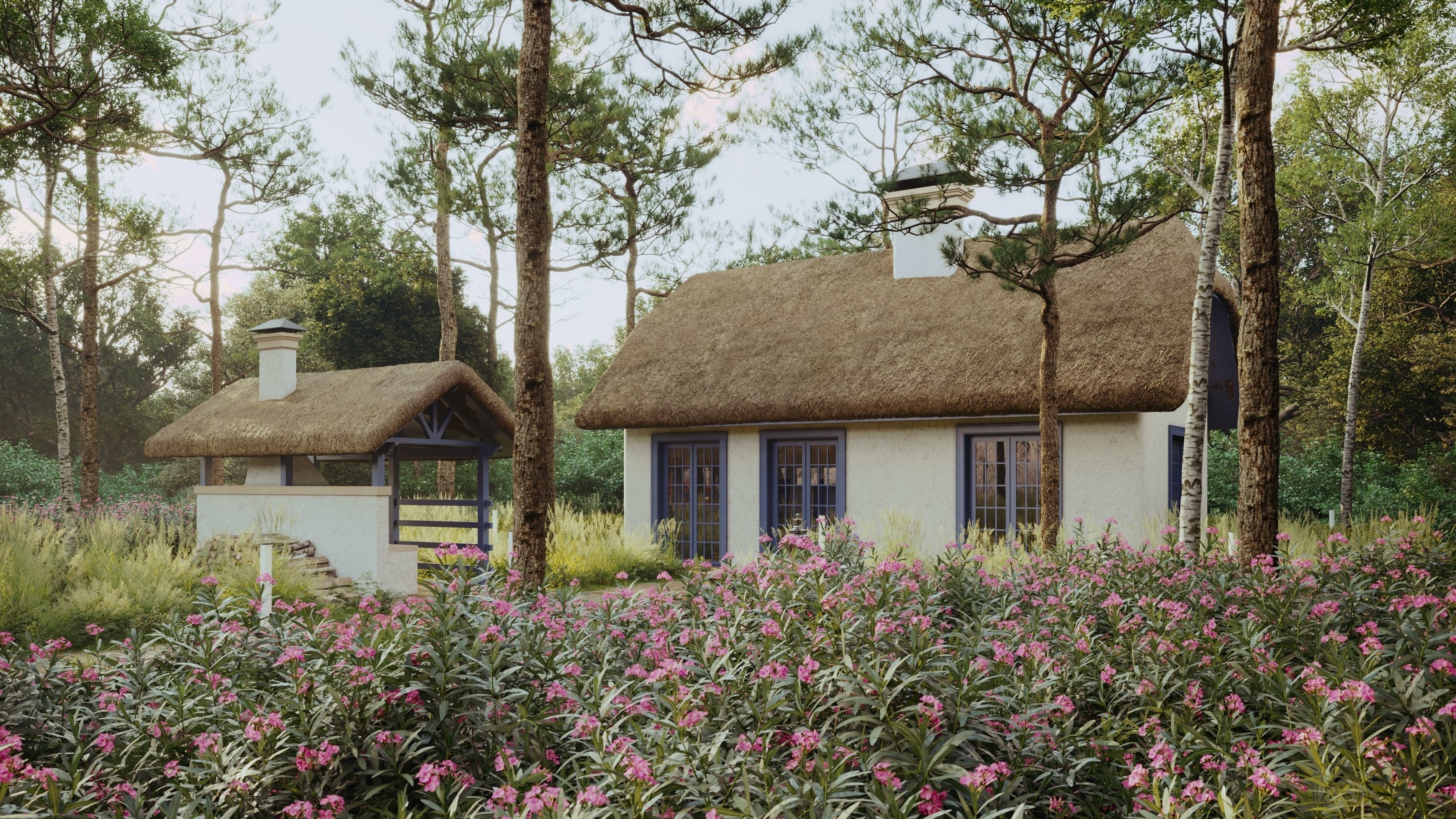 Exterior scene 3D model_6