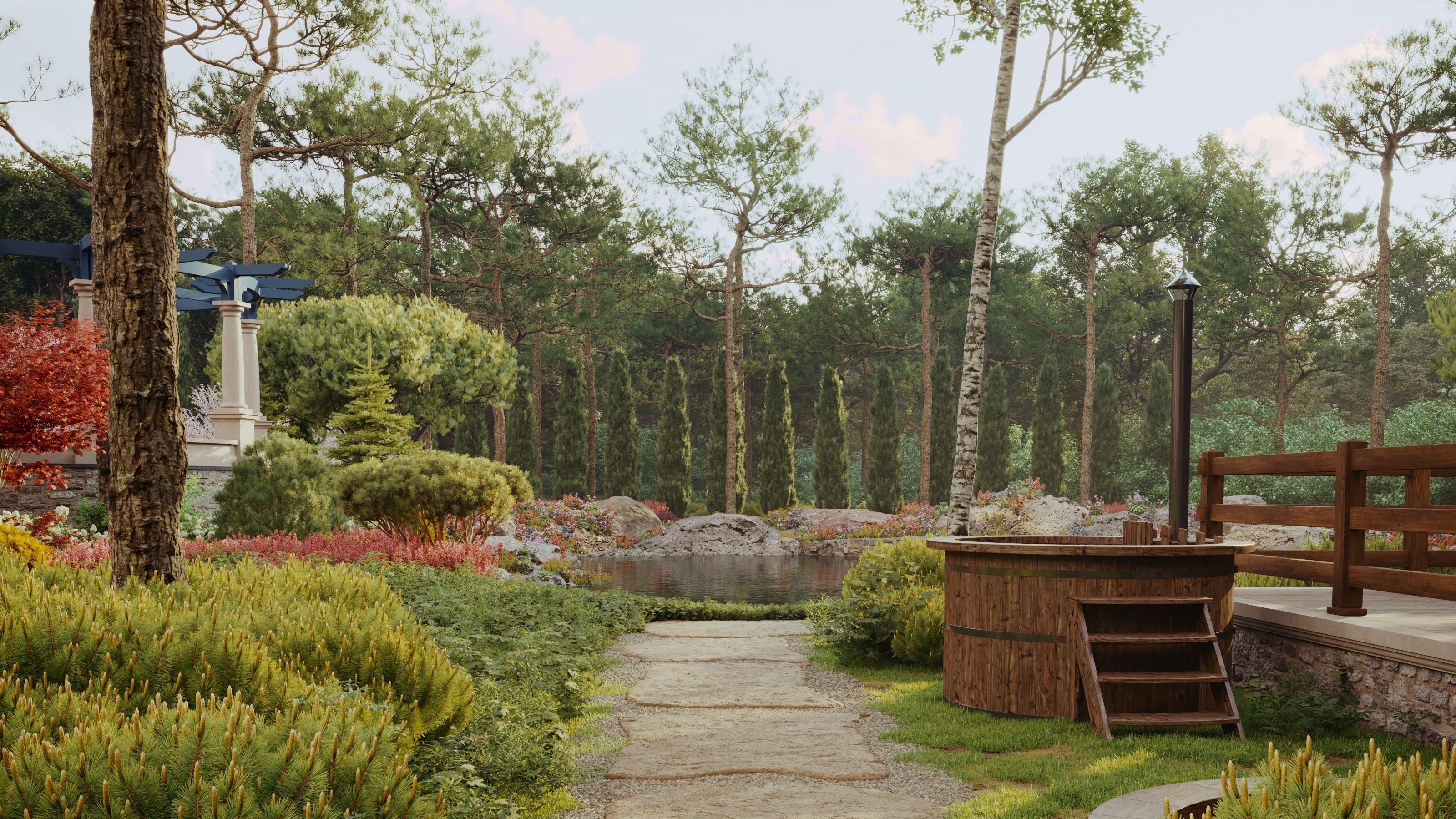 Exterior scene 3D model_19