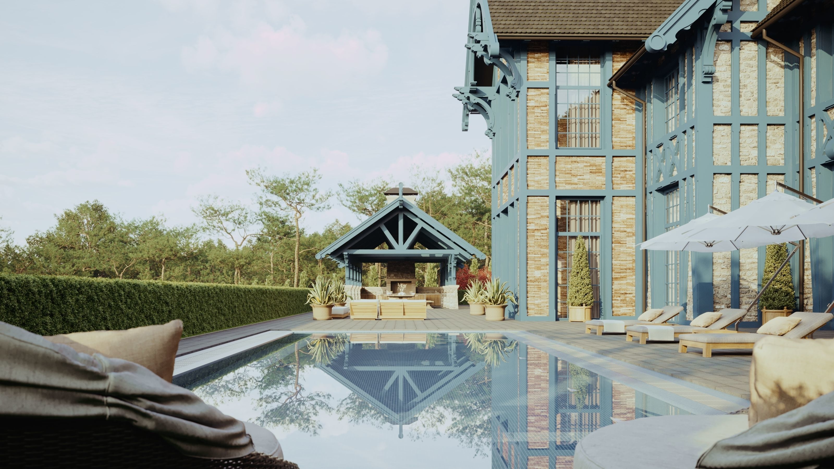 Exterior scene 3D model_8