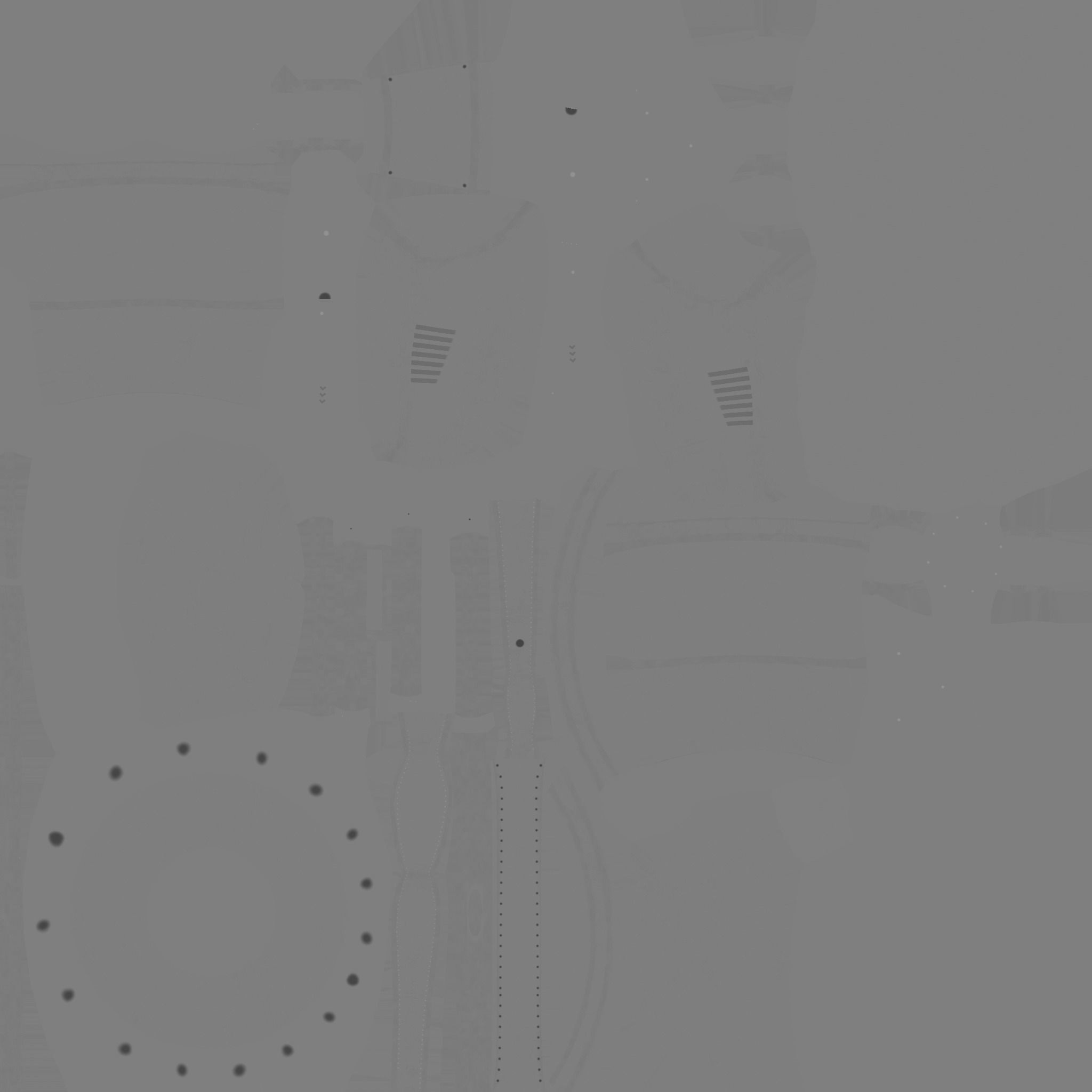 Robotic Arm A06 Black Metal - Character Design SciFi Low-poly 3D model_20