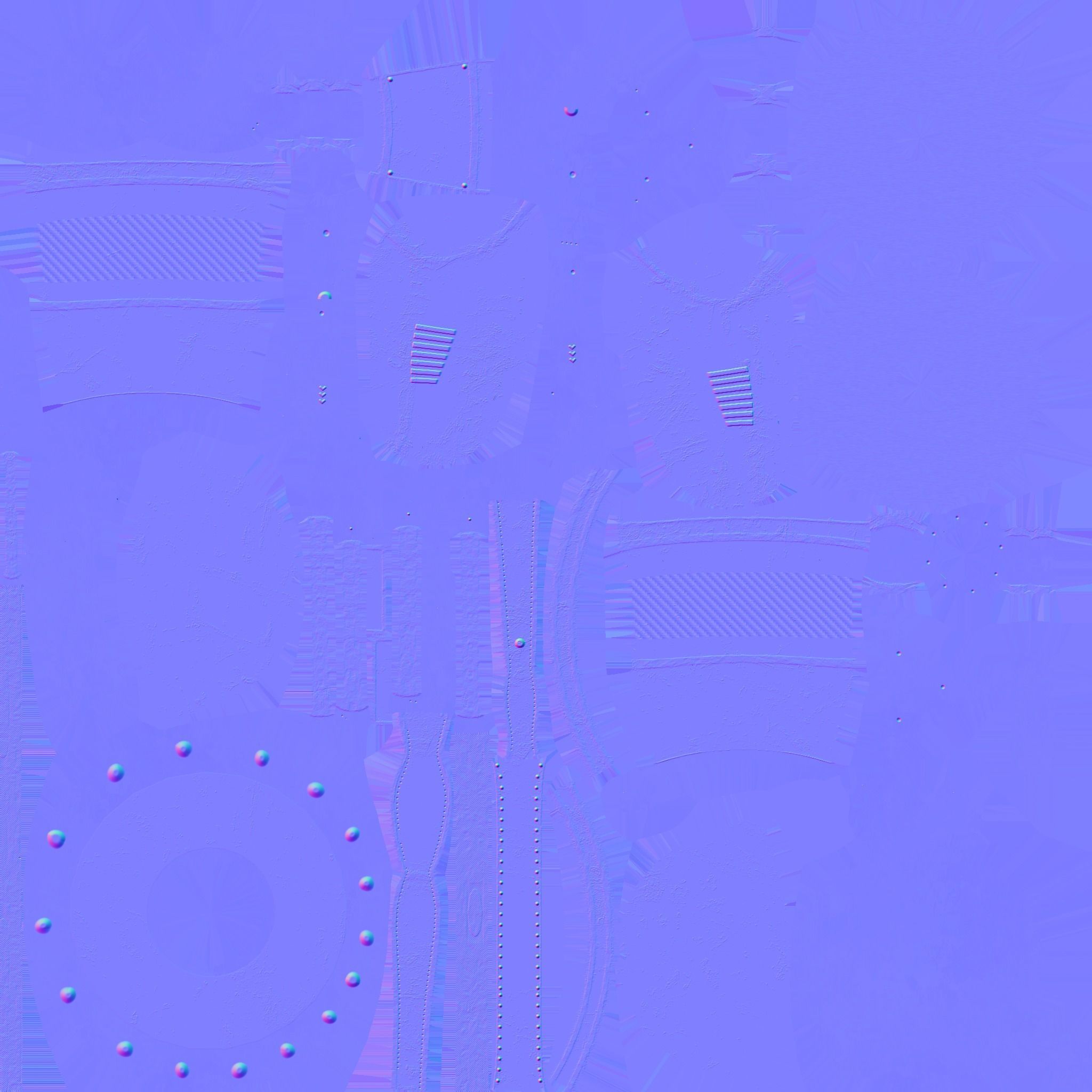 Robotic Arm A06 Black Metal - Character Design SciFi Low-poly 3D model_22