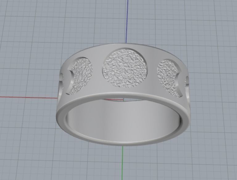 ring sun 3D print model_9