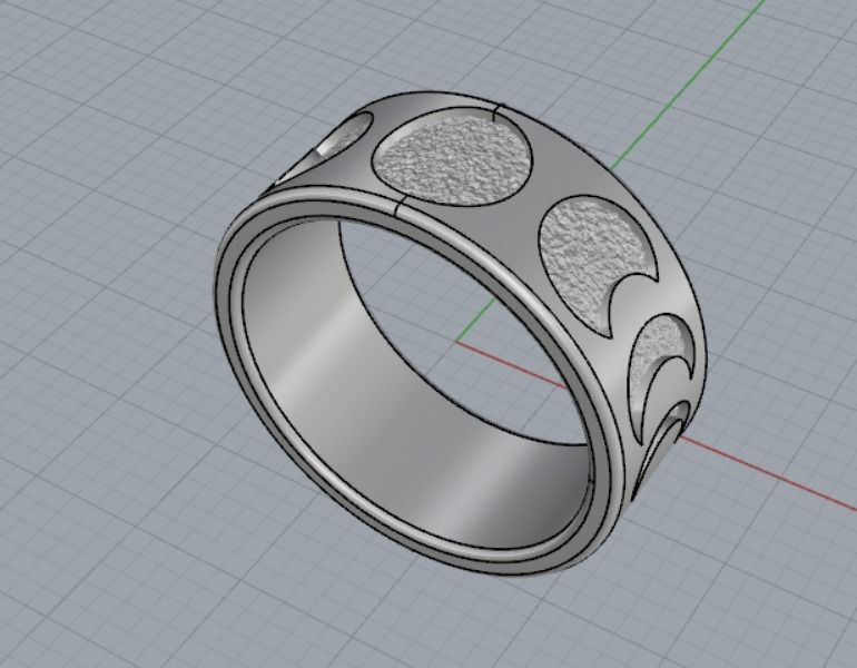 ring sun 3D print model_6