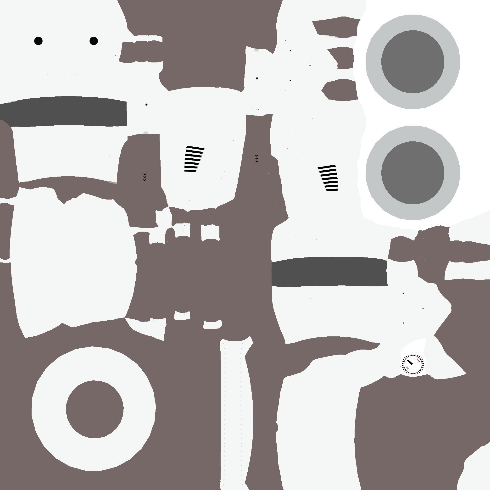 Robotic Arm A08 Aluminum - Character Design SciFi Low-poly 3D model_19