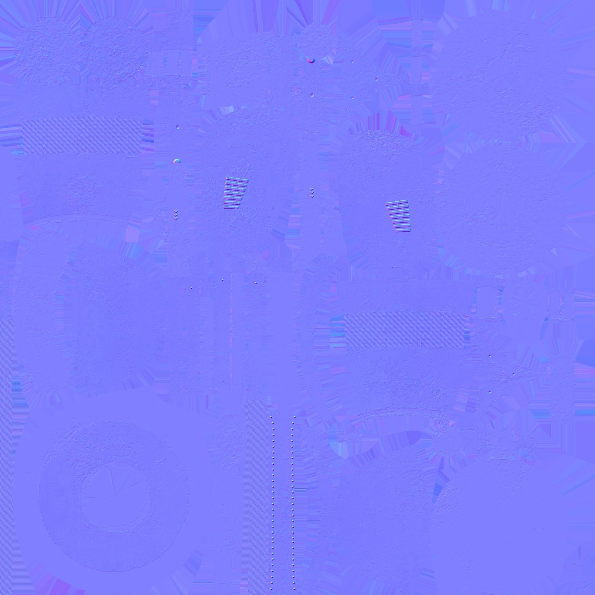 Robotic Arm A09 Steel Dirt - Character Design SciFi Low-poly 3D model_22