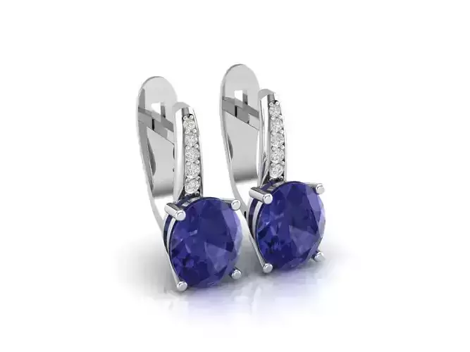 earrings with stones