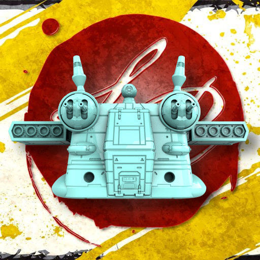 Zeon Sept Hover Tank 3D print model_2