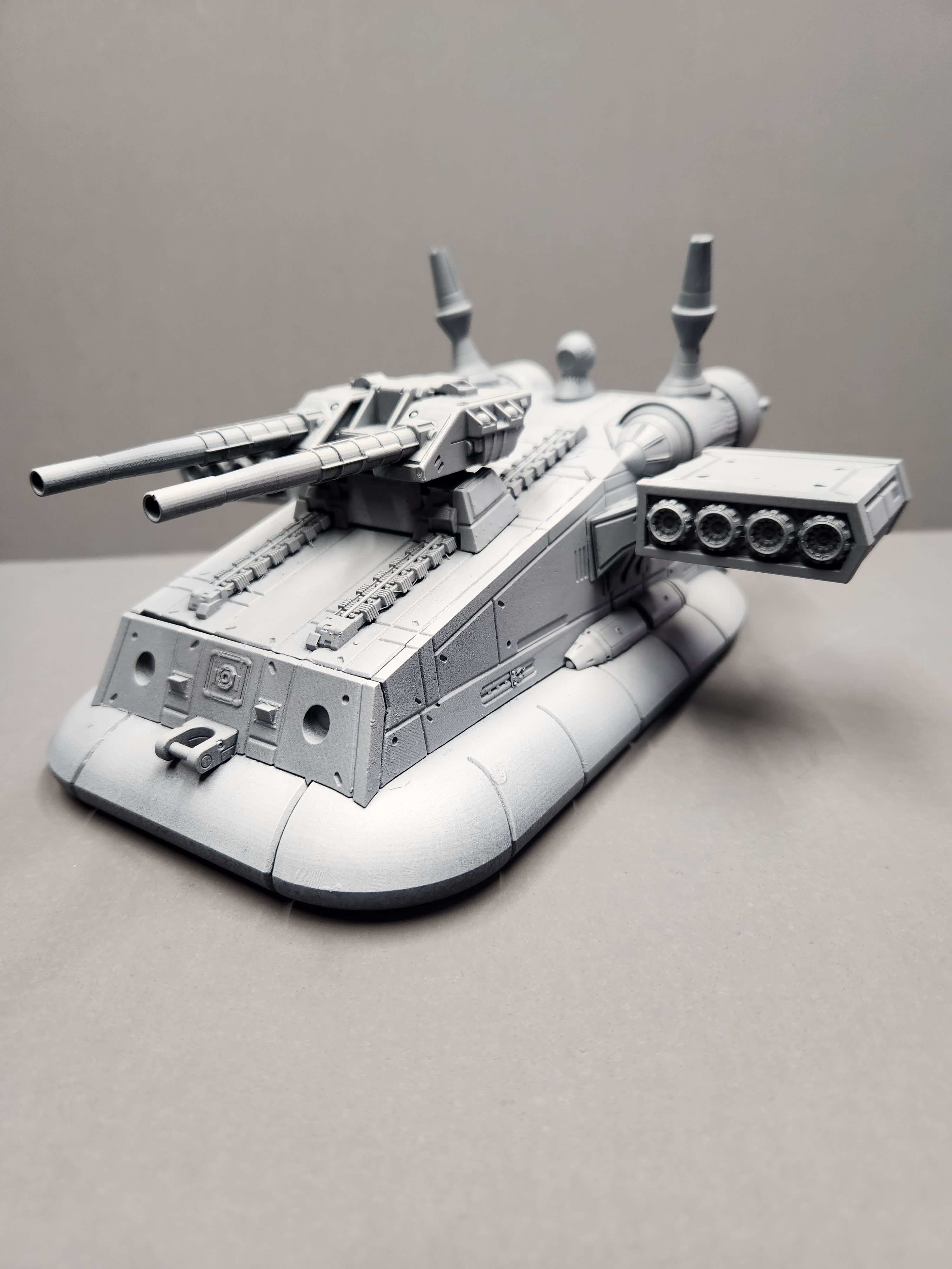 Zeon Sept Hover Tank 3D print model_9